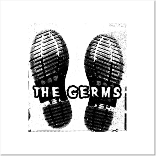 the germs classic boot Posters and Art